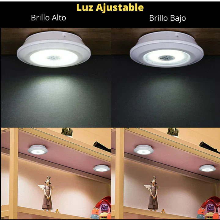 Luz Led Pro ® Set X 3 Inalambrica con Control